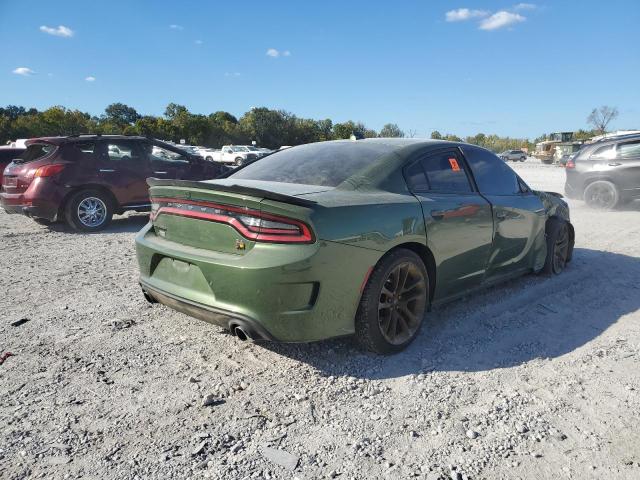 2C3CDXGJ7MH556417 - 2021 DODGE CHARGER SC GREEN photo 4