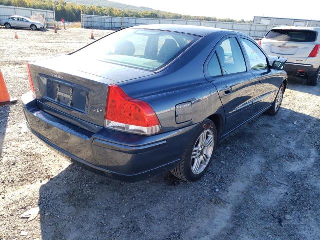 YV1RS592262555042 - 2006 VOLVO S60 2.5T BLUE photo 4
