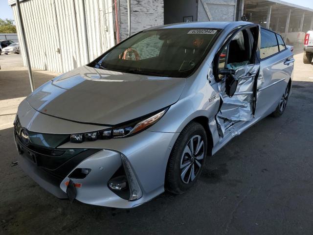 JTDKARFP7K3114366 - 2019 TOYOTA PRIUS PRIM 银色 照片 2