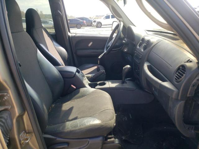 1J4GL38KX4W182882 - 2004 JEEP LIBERTY RE 金色 照片 5