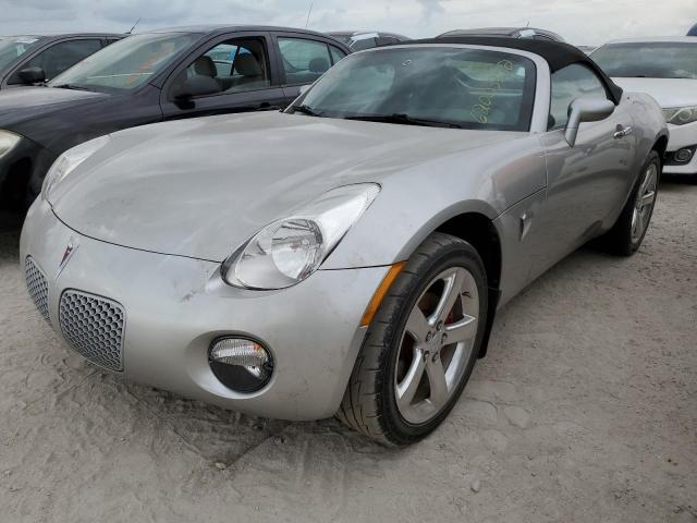 1G2MB35B77Y114777 - 2007 PONTIAC SOLSTICE SILVER photo 2