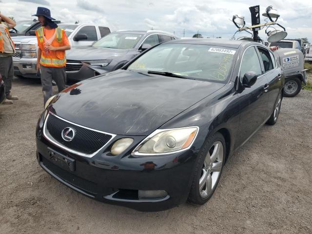 JTHBN96S465012282 - 2006 LEXUS GS430 BLACK photo 2