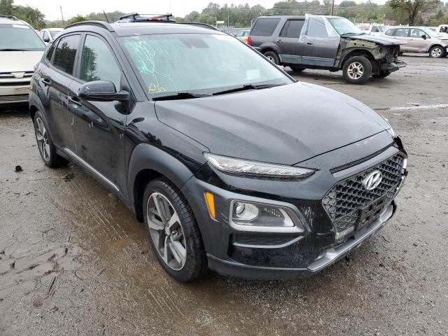 KM8K5CA54JU074937 - 2018 HYUNDAI KONA ULTIM BLACK photo 1