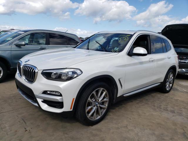 5UXTR7C57KLR53677 - 2019 BMW X3 SDRIVE3 WHITE photo 2