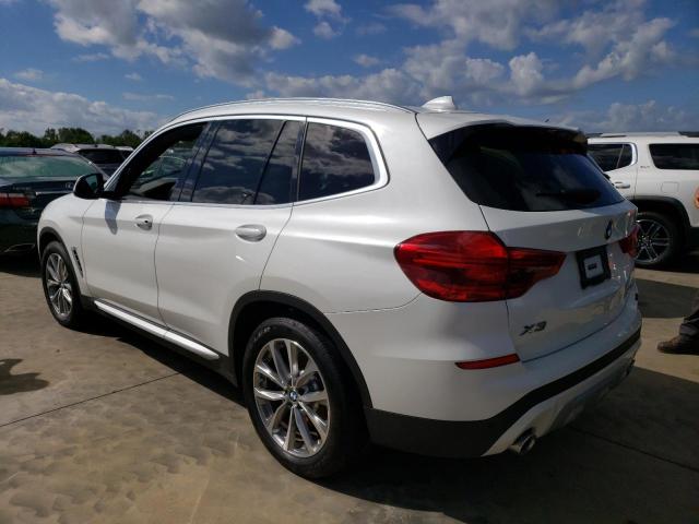 5UXTR7C57KLR53677 - 2019 BMW X3 SDRIVE3 WHITE photo 3