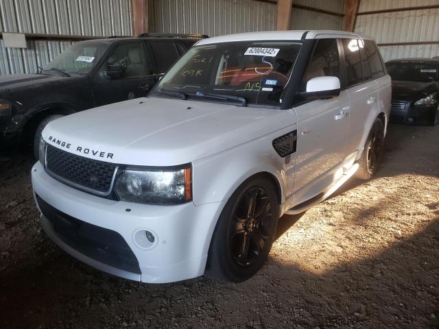 SALSP2E47CA739546 - 2012 LAND ROVER RANGE ROVE WHITE photo 2