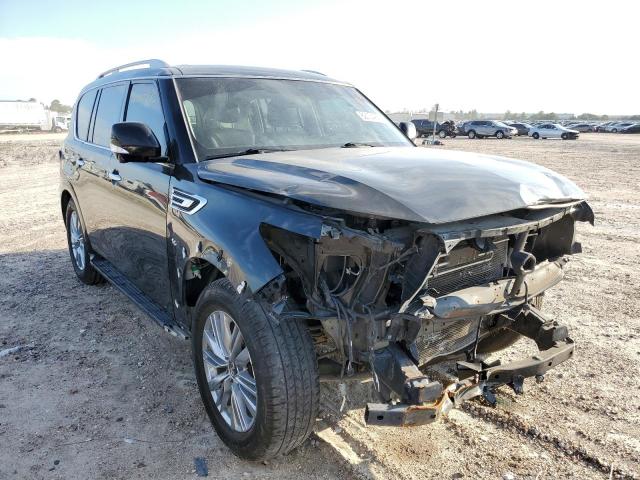 JN8AZ2NF2K9688279 - 2019 INFINITI QX80 LUXE BLACK photo 1