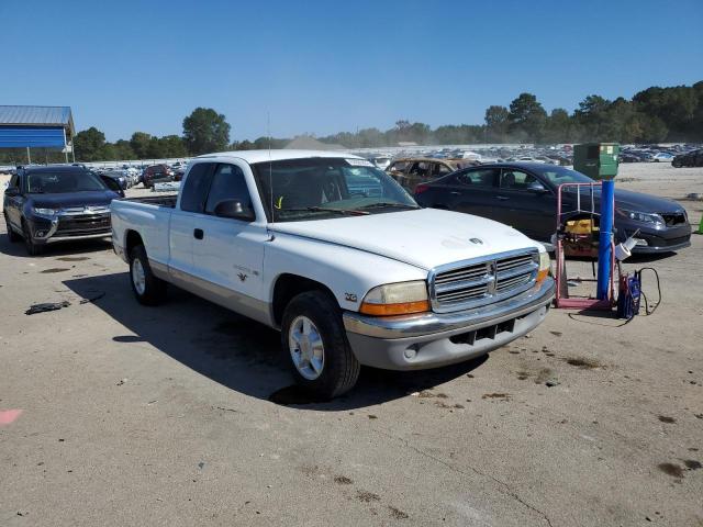 1B7GL23X1VS241779 - 1997 DODGE DAKOTA WHITE photo 1