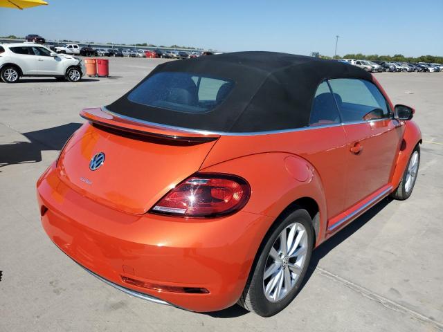 3VW5DAATXKM500981 - 2019 VOLKSWAGEN BEETLE S ORANGE photo 4