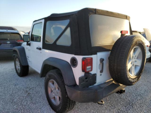 1C4AJWAG9GL280199 - 2016 JEEP WRANGLER S WHITE photo 3