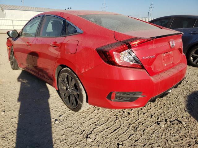 2HGFC2F87KH537152 - 2019 HONDA CIVIC SPOR RED photo 3