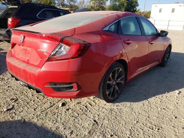 2HGFC2F87KH537152 - 2019 HONDA CIVIC SPOR RED photo 4