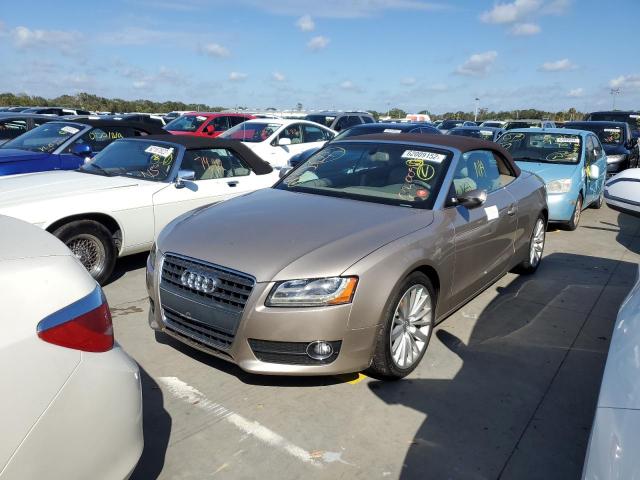 WAUTFAFH3BN000950 - 2011 AUDI A5 PRESTIG TAN photo 2