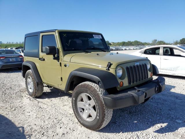 1C4AJWAG4DL622816 - 2013 JEEP WRANGLER S GREEN photo 1