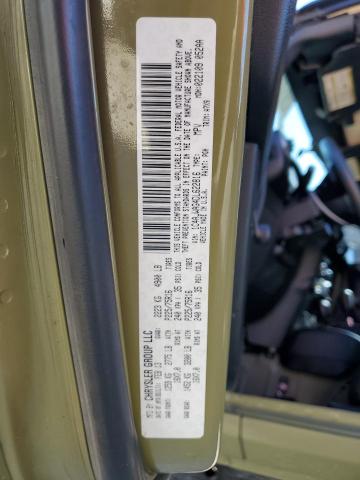 1C4AJWAG4DL622816 - 2013 JEEP WRANGLER S GREEN photo 10