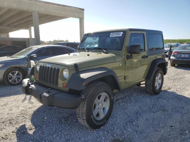 1C4AJWAG4DL622816 - 2013 JEEP WRANGLER S GREEN photo 2
