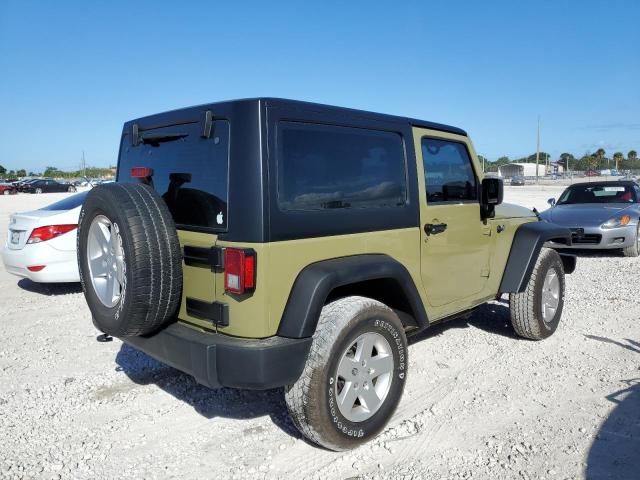 1C4AJWAG4DL622816 - 2013 JEEP WRANGLER S GREEN photo 4