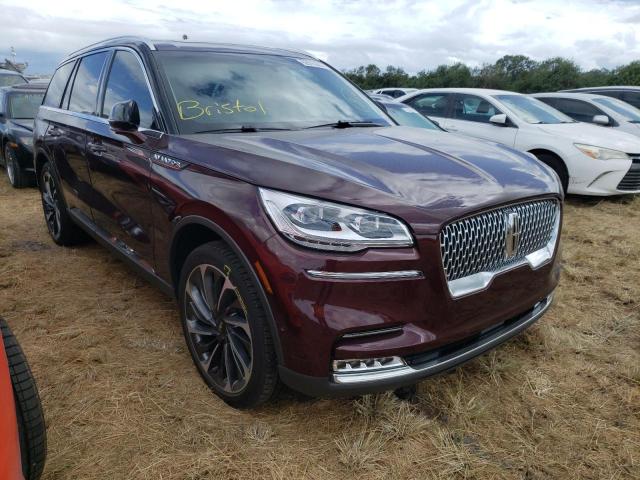 5LM5J7XC9MGL19043 - 2021 LINCOLN AVIATOR RE 紫色 照片 1