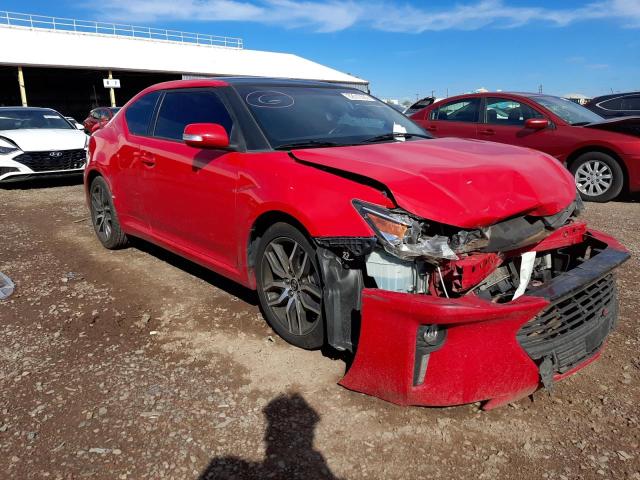 JTKJF5C72E3082367 - 2014 TOYOTA SCION TC 红色 照片 1