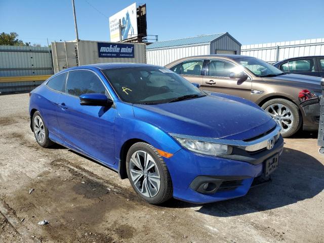 2HGFC3B74HH355601 - 2017 HONDA CIVIC EXL Mavi foto 1