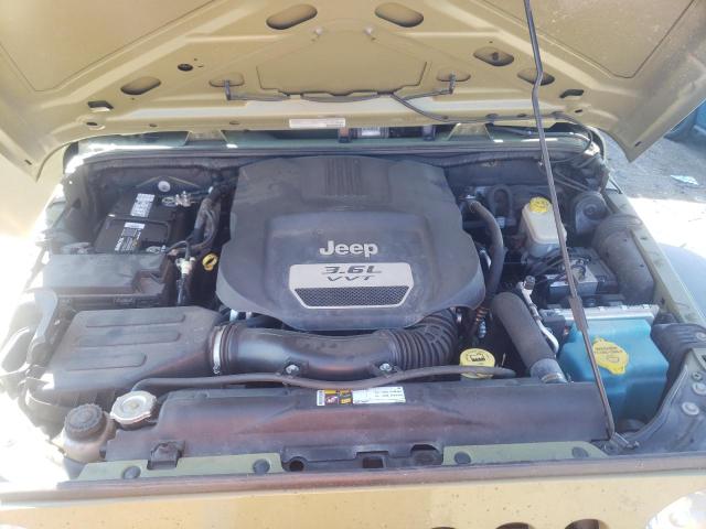 1C4AJWAG3DL606008 - 2013 JEEP WRANGLER S GREEN photo 7