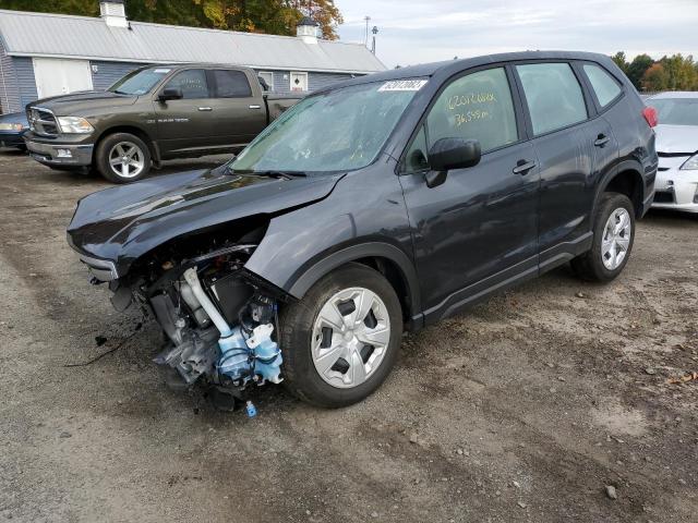 JF2SKAAC1KH513796 - 2019 SUBARU FORESTER GRAY photo 2