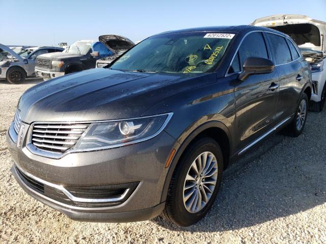 2LMPJ8KR0JBL42358 - 2018 LINCOLN MKX SELECT GRAY photo 2