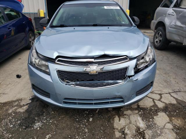 1G1PC5SH4B7306594 - 2011 CHEVROLET CRUZE LS BLUE photo 9