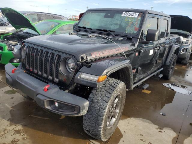 1C6JJTBG5LL167137 - 2020 JEEP GLADIATOR BLACK photo 2