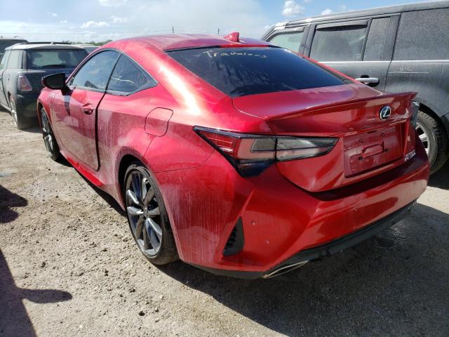 JTHGZ5BC3N5025086 - 2022 LEXUS CT 200 H RED photo 3