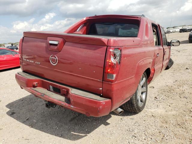 3GYEK62N64G294852 - 2004 CADILLAC ESCALADE E RED photo 4