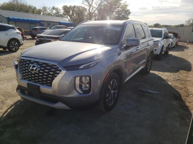 KM8R2DHEXLU147959 - 2020 HYUNDAI PALISADE S SILVER photo 2