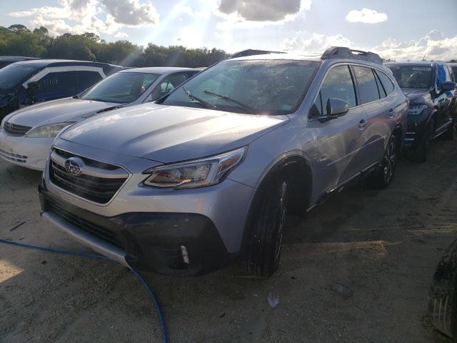 4S4BTANC0M3200921 - 2021 SUBARU OUTBACK LI GRAY photo 2