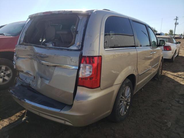 2C4RC1CG2DR542371 - 2013 CHRYSLER TOWN & COU TAN photo 4