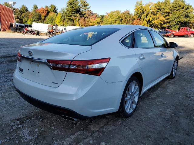 4T1BK1EB8DU006562 - 2013 TOYOTA AVALON BAS WHITE photo 4