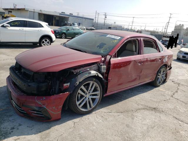 1VWDT7A31HC077705 - 2017 VOLKSWAGEN PASSAT R-L RED photo 2