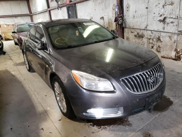 W04GS5EC5B1021779 - 2011 BUICK REGAL CXL BLUE photo 1