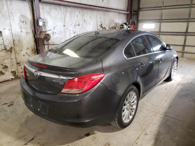 W04GS5EC5B1021779 - 2011 BUICK REGAL CXL BLUE photo 4