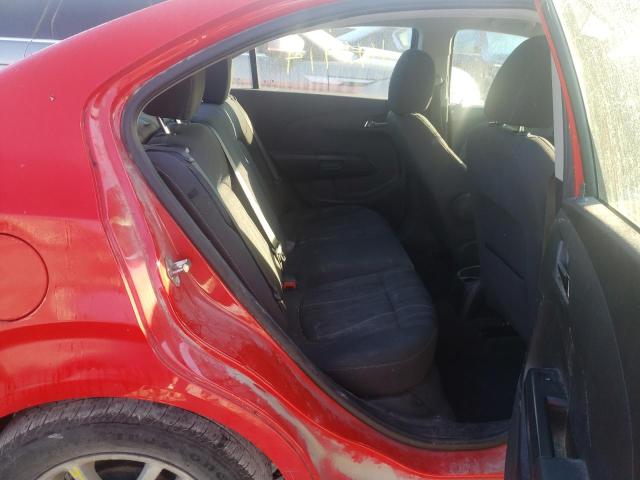 1G1JC5SH8F4207614 - 2015 CHEVROLET SONIC RED photo 6
