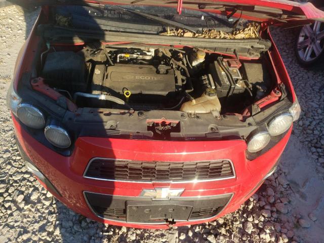 1G1JC5SH8F4207614 - 2015 CHEVROLET SONIC RED photo 7