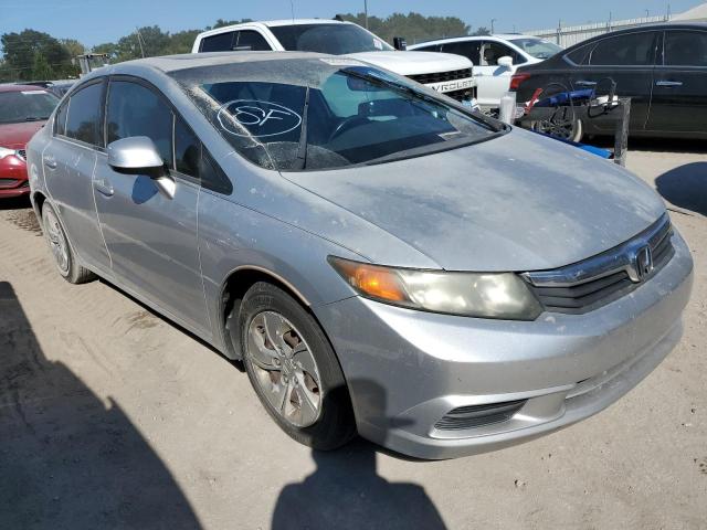 2HGFB2F99CH309182 - 2012 HONDA CIVIC EXL Gümüş foto 1