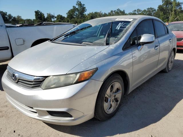 2HGFB2F99CH309182 - 2012 HONDA CIVIC EXL Gümüş foto 2