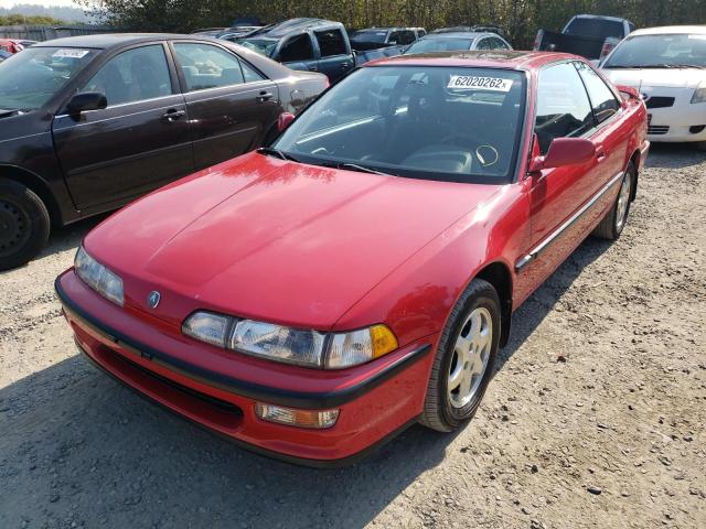 JH4DA9463NS025325 - 1992 ACURA INTEGRA GS RED photo 2