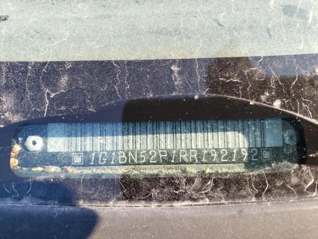 1G1BN52P1RR192192 - 1994 CHEVROLET CAPRICE CL შავი ფოტო 10