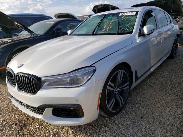 WBA7F0C59KGM25762 - 2019 BMW 750 I WHITE photo 2
