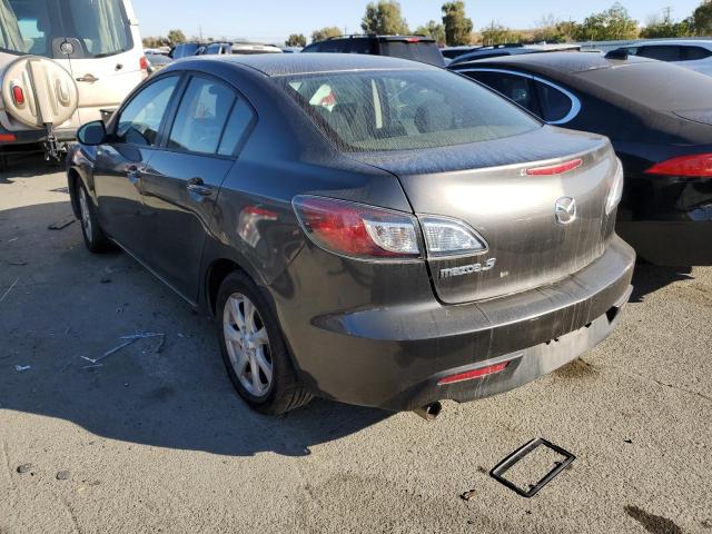 JM1BL1SF6A1222075 - 2010 MAZDA 3 I GRAY photo 3