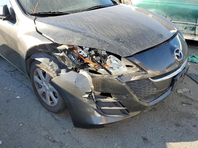 JM1BL1SF6A1222075 - 2010 MAZDA 3 I GRAY photo 9