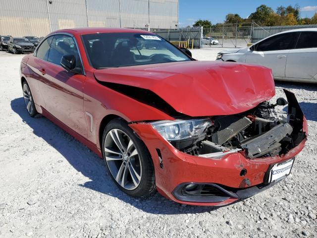 WBA3V7C53EJ873352 - 2014 BMW 428 I SULE RED photo 1