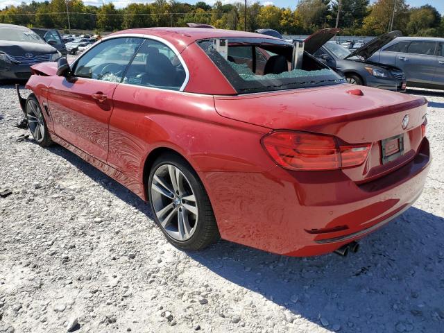 WBA3V7C53EJ873352 - 2014 BMW 428 I SULE RED photo 3