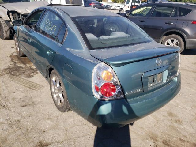 1N4BL11D12C150455 - 2002 NISSAN ALTIMA SE TEAL photo 3